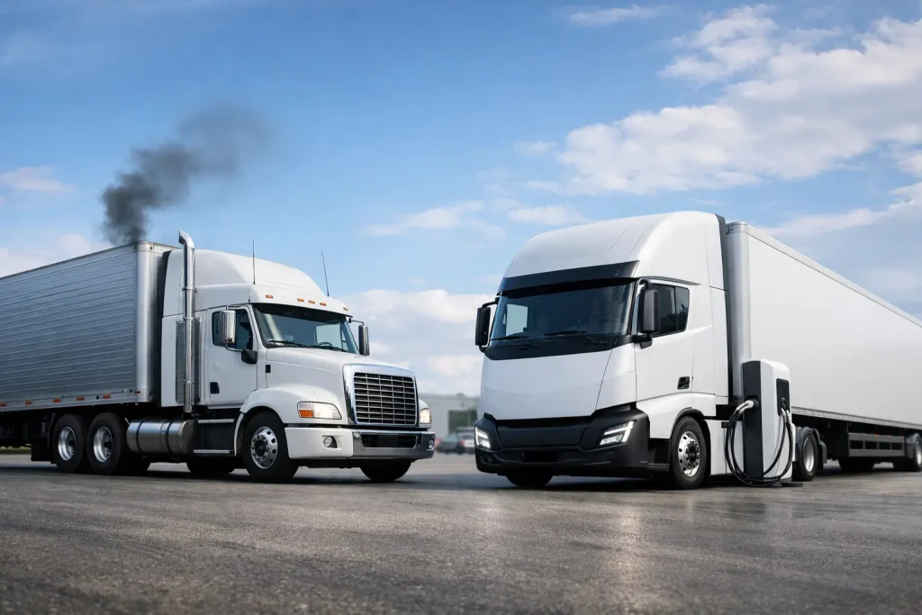 Diesel Versus Electric Lorries for Business